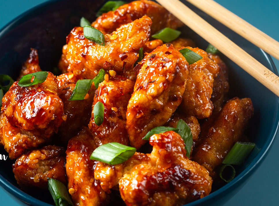 Korean Fried Chicken | Sweet and Chili Chicken recipe - Chili in a pod