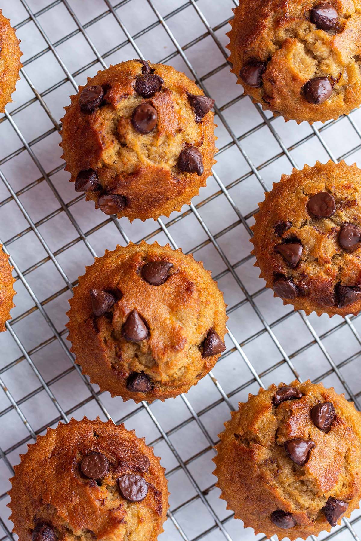 Air Fryer Banana Muffins