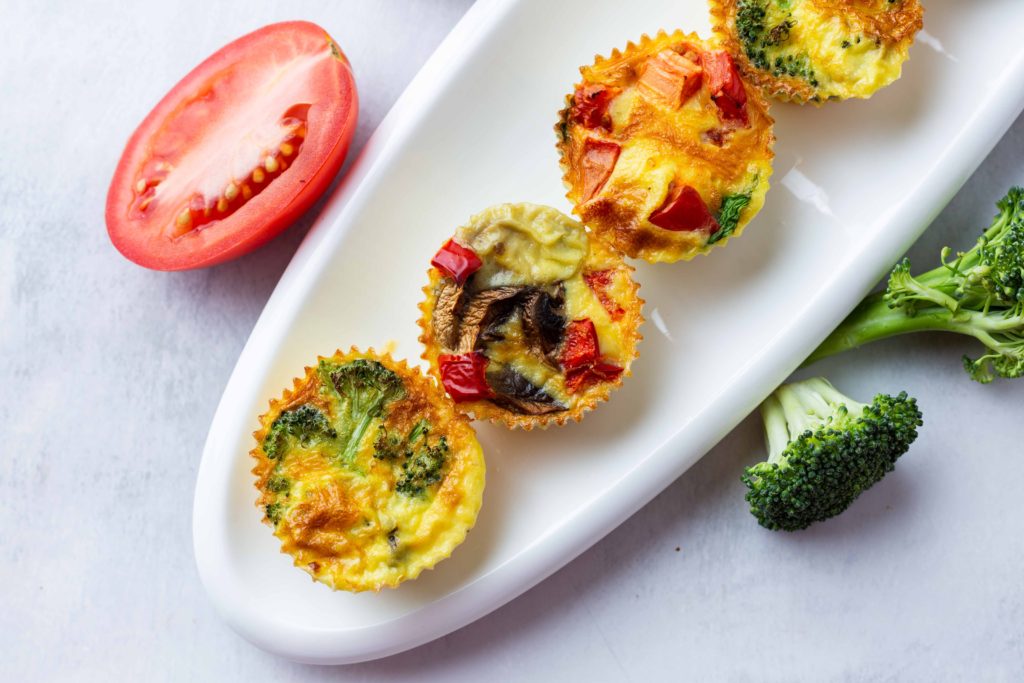 Air fryer Breakfast Egg Muffins in 3 ways Chili in a pod